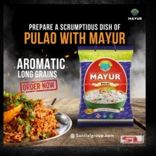 Mayur ROYAL 5kg Basmati Rice|PESTICIDE FREE|1121 Rice| Extra long(XXL)| Full-length Rice|Most Premium,Naturally Aged Rice|Rich Aroma|Royal Blue Pack