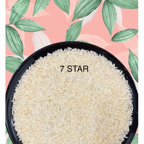 SL Classic 7 STAR Basmati Rice | Long Grain | Perfectly Aged | Aromatic | 100% Natural | Biryani Pulao Rice Chawal For Daily Cooking | 10kg Pink Pack
